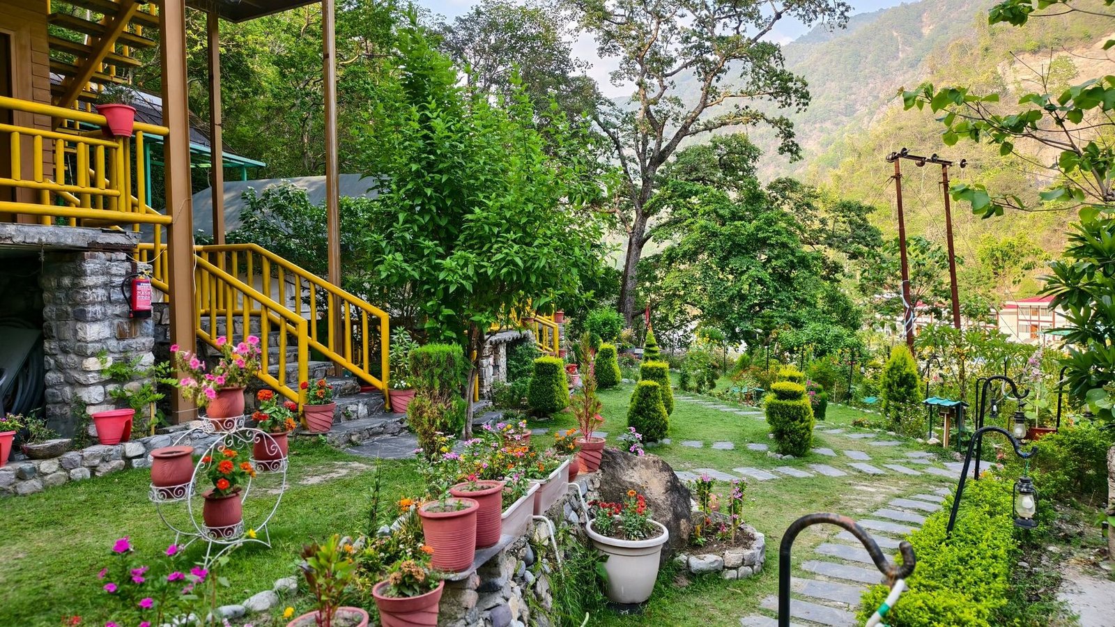 Astro Himalayan retreat — hero garden