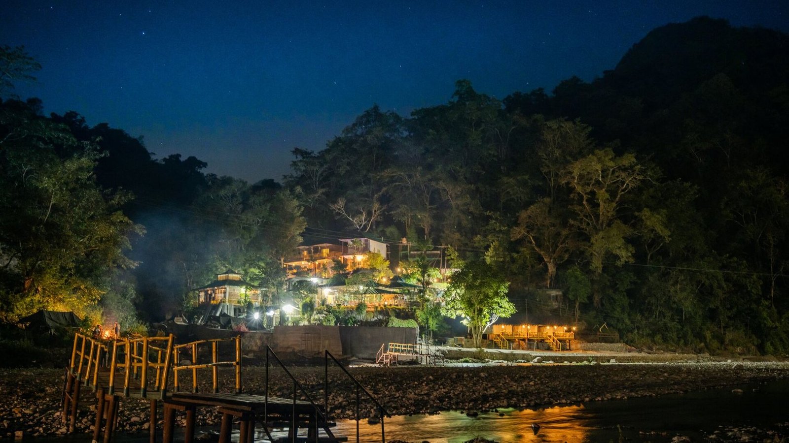 Astro Himalayan retreat — hero night