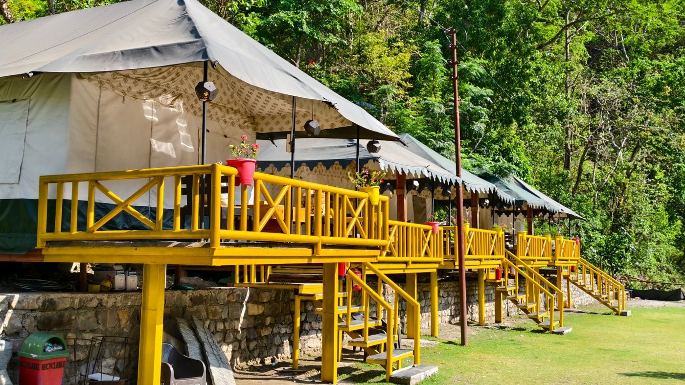 Astro Himalayan retreat — tent ext
